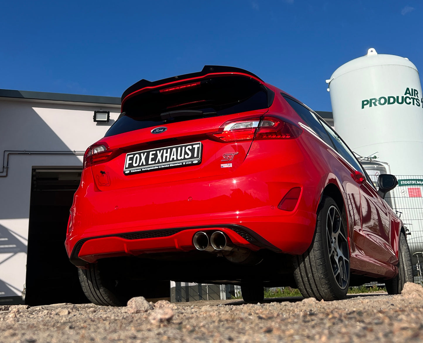 Ford Fiesta MK8 ST - JHH Anlage inkl. Abgasklappe ab OPF - 2x90mm Typ 25