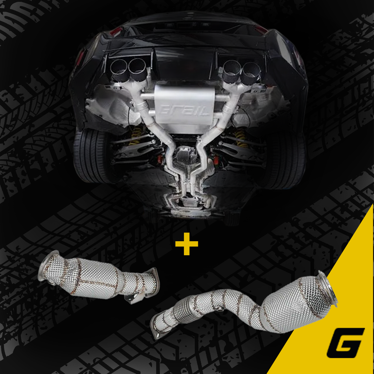 GRAIL Bundle | ECE | 3" | passend für BMW Bundle | M2 G87 | +