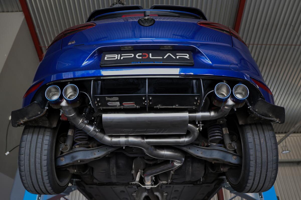 GRAIL Klappenabgasanlage | ECE | 3, 5" | passend für VW Golf 7 R VFL (CJXC)