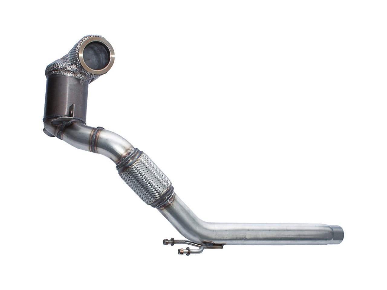 HJS ECE Downpipe 3" VAG 1.8-2.0 TSI EA888 Gen.3 (z.B. Golf 7 GTI, Leon 5F Cupra) 90951115