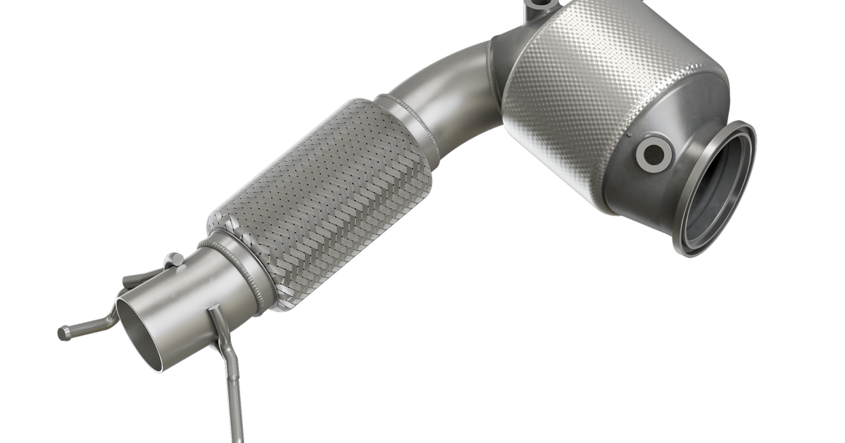 HJS Downpipe | ECE | Ø 70 mm | passend für BMW Mini F54-F60 / 220i – 225i / X1