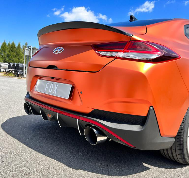 Hyundai i30N Fastback Facelift Endrohre passend auf den originalen Endschalldämpfer - 1x130 Typ 14 rechts/links