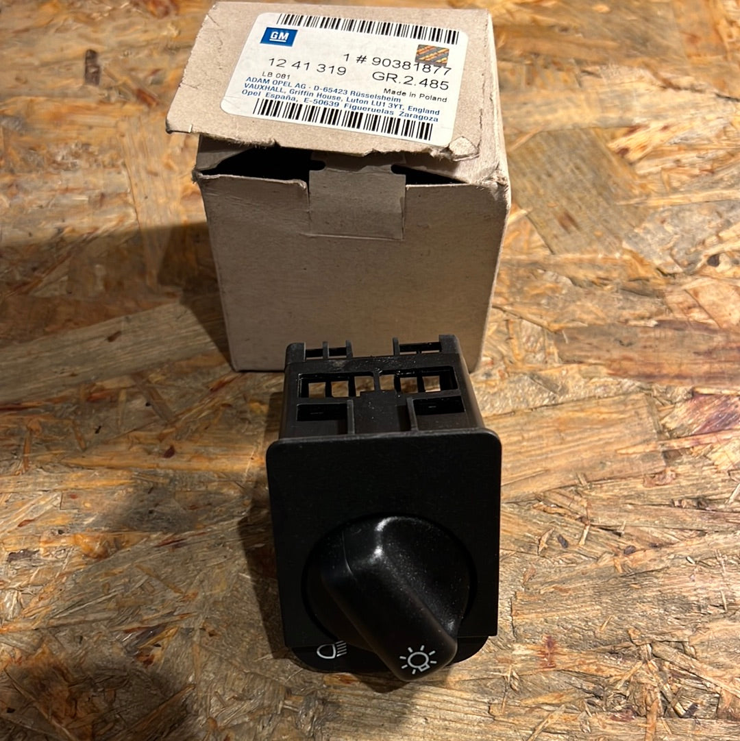 New Headlight Switch For Opel Astra II G CC (1998-2004) & Zafira A (1999-2005) - OE 90437439