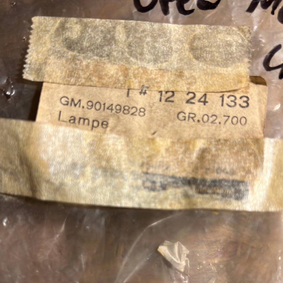 Original GM Opel Kennzeichenleuchte NEU 1224133