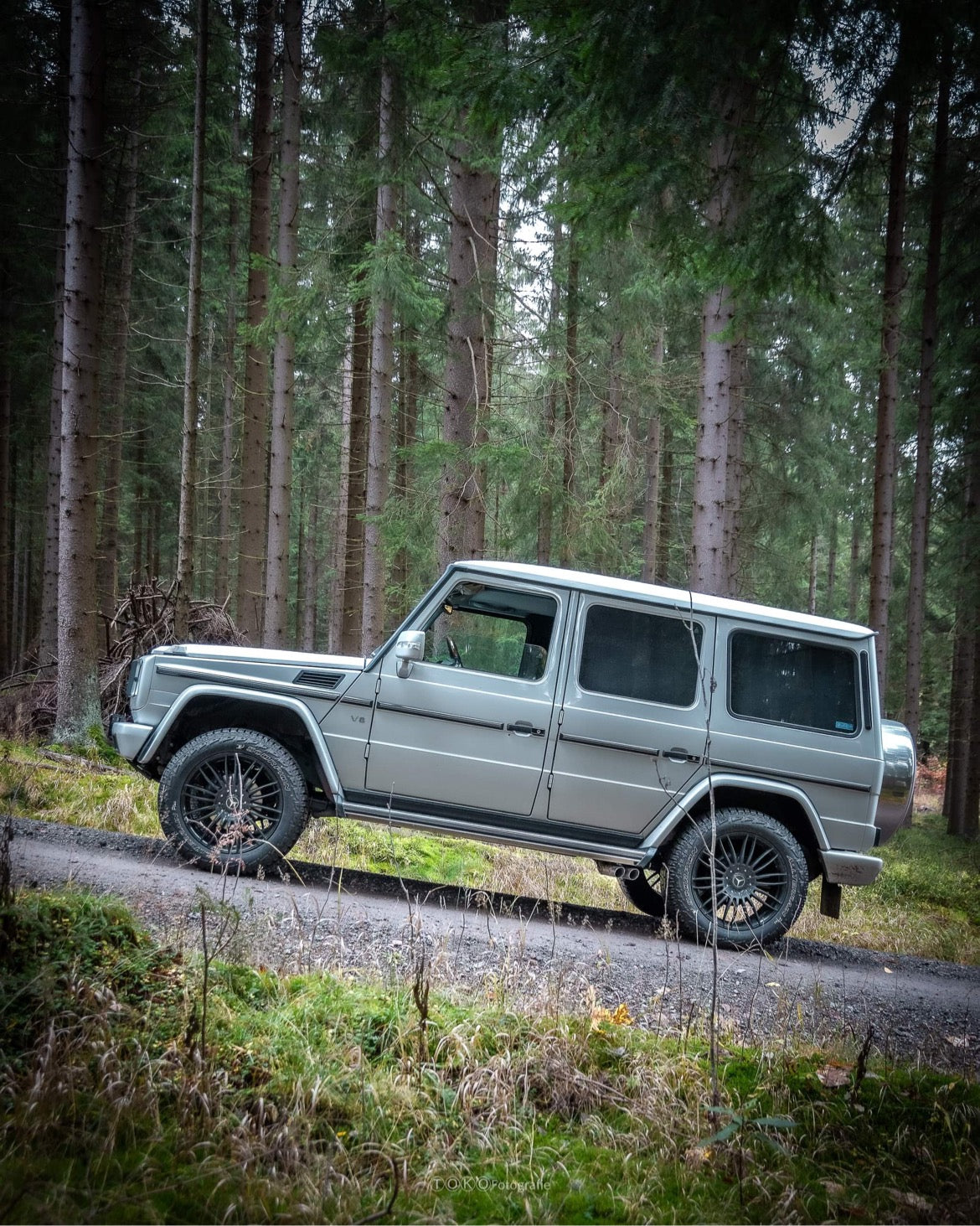 Mercedes G-Klasse G500 - 453 Auspuffanlage ab Kat - 2x70 Typ 14