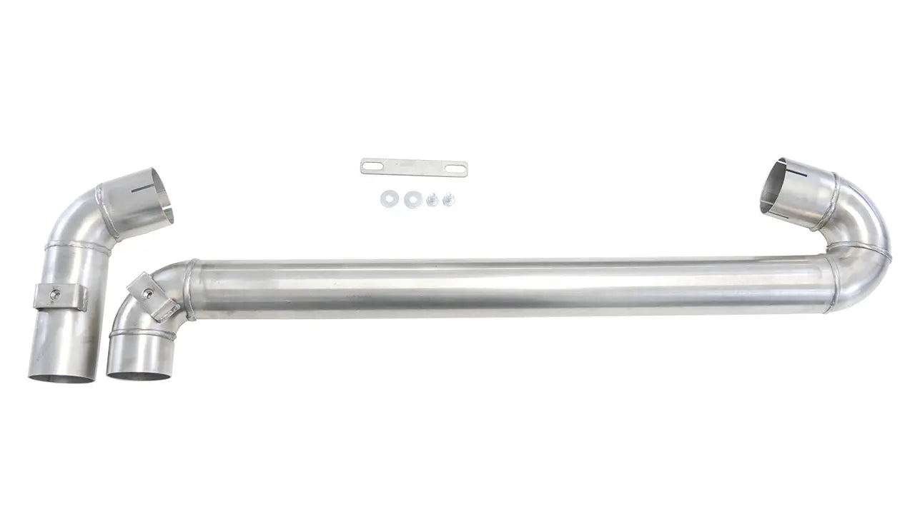 VAG02 Endrohrbogenset links VW Golf 5/6, Scirocco, Audi A3 8P