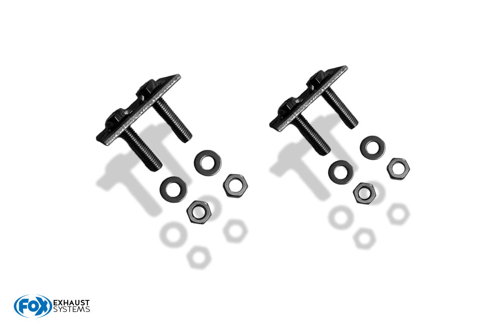 Porsche Boxster Typ 986 Reparaturset für Haltebügeln (Bestend aus 2 Haltern und 4 Schreiben)