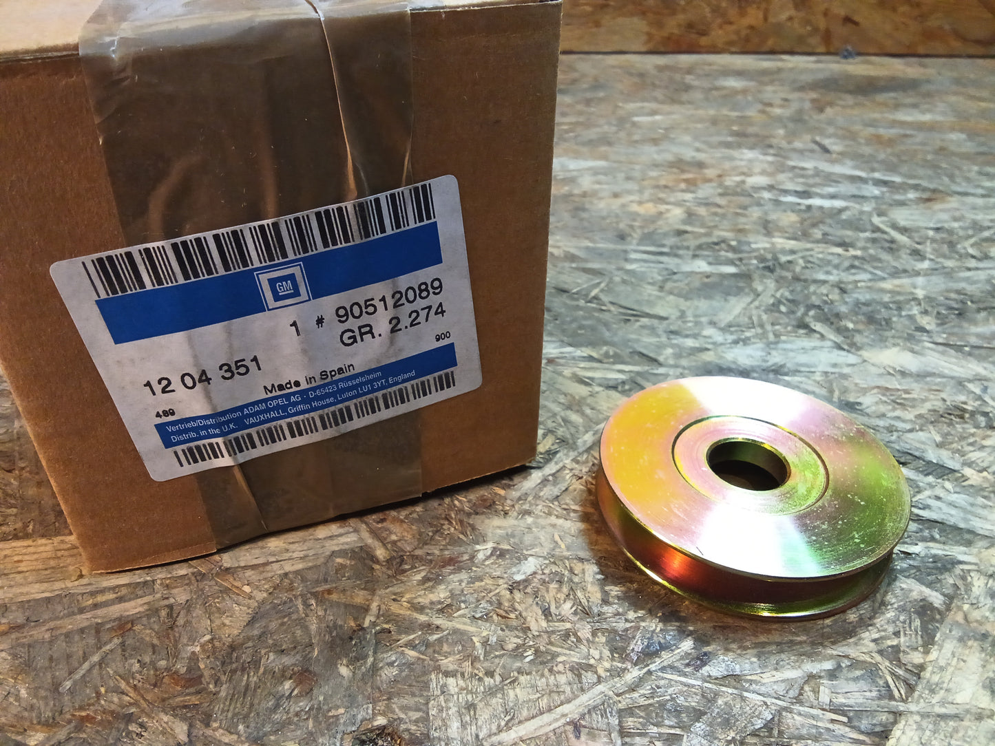 Astra F Corsa B Riemenscheibe Lichtmaschine original GM NEU