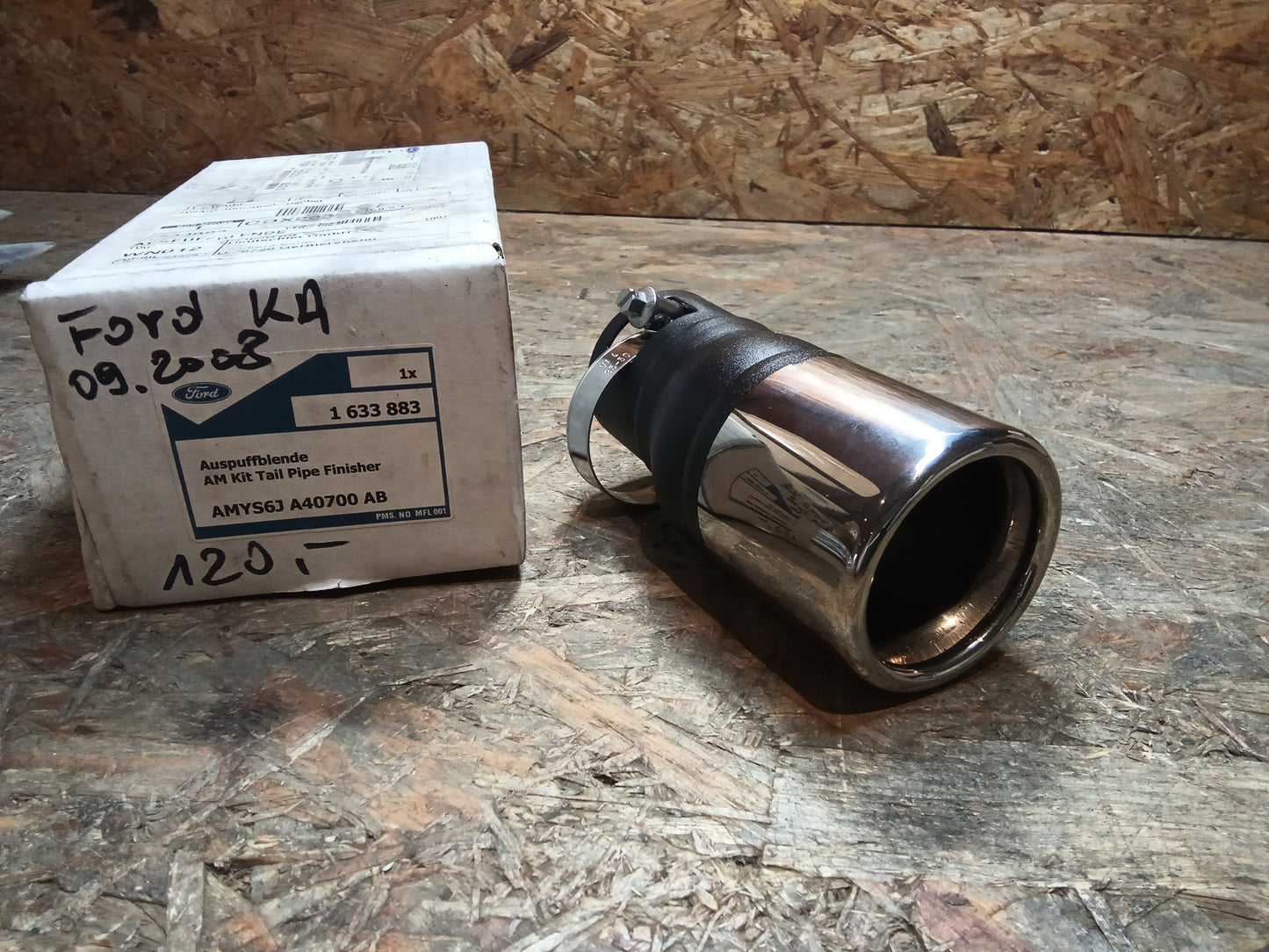 Ford KA BJ 09.08 Auspuffblende original Ford NEU