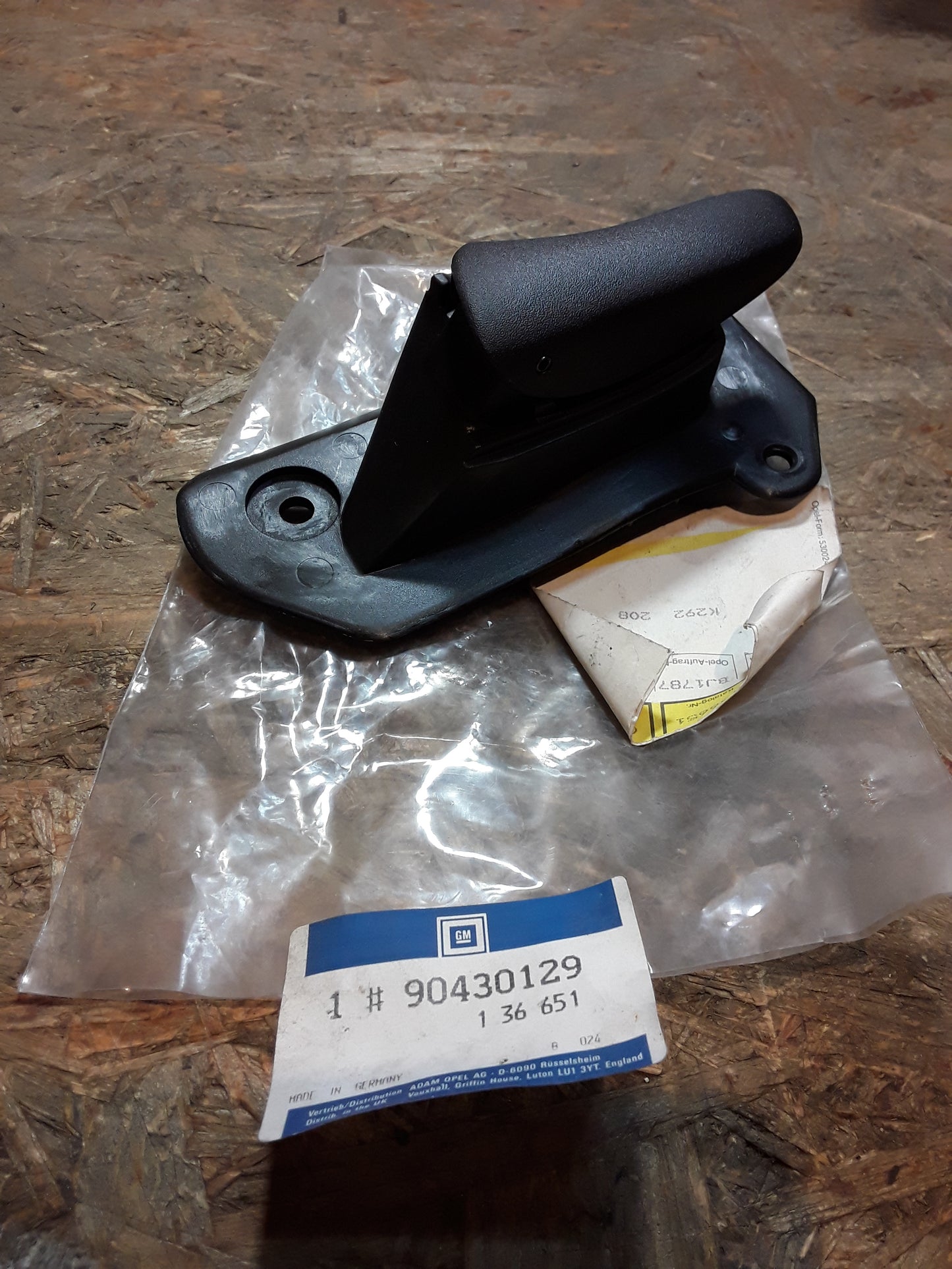 Astra Classic Türinnenbetätigung rechts original GM Opel NEU