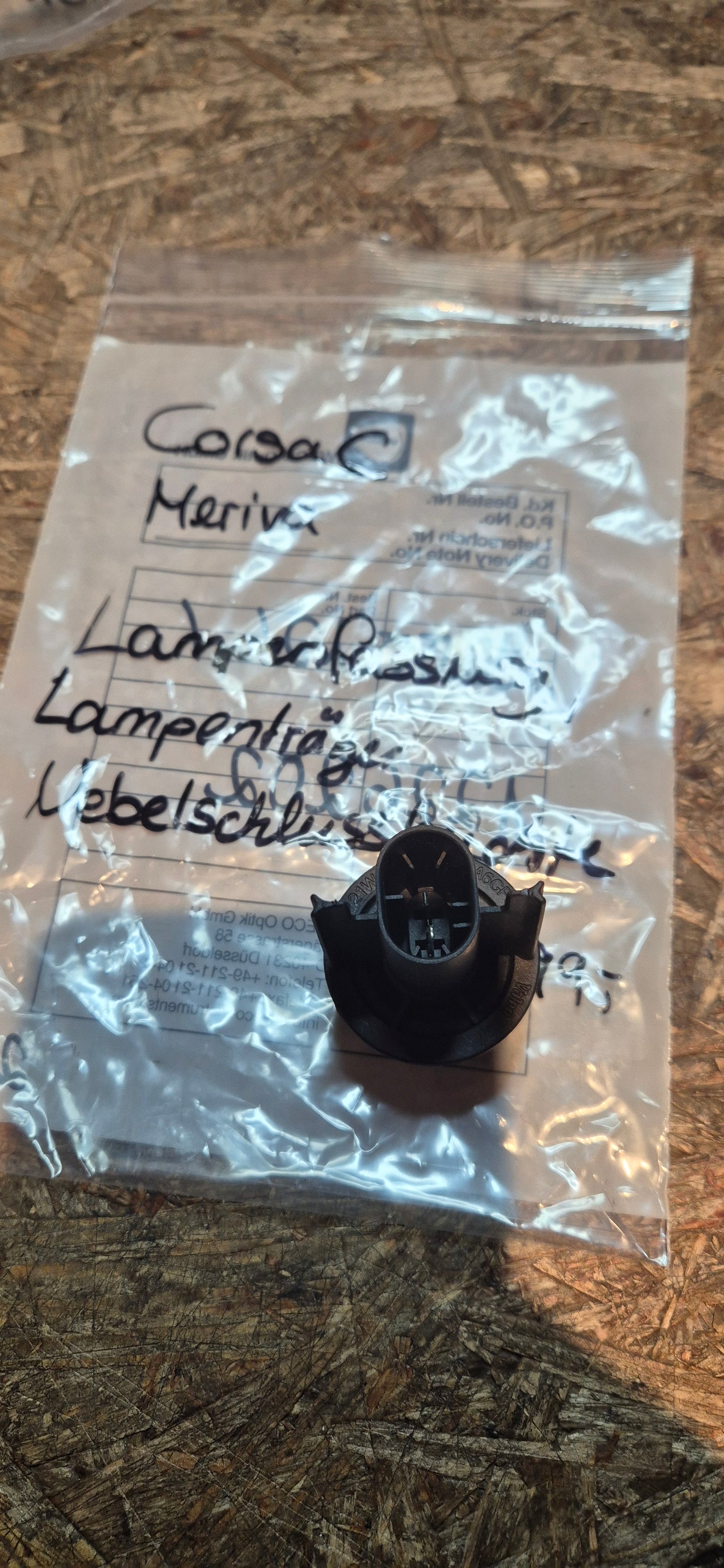Lampenfassung Lampenträger, Corsa,Meriva, Original Neu
