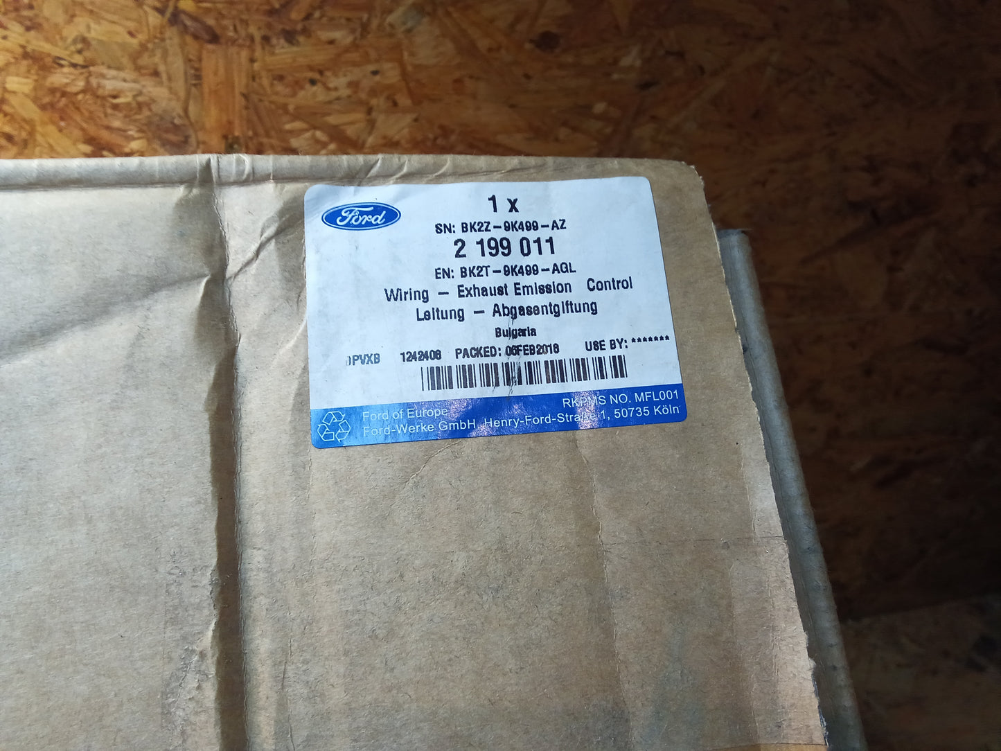 Ford Transit V362 Leitung Abgasentgiftung original Ford NEU