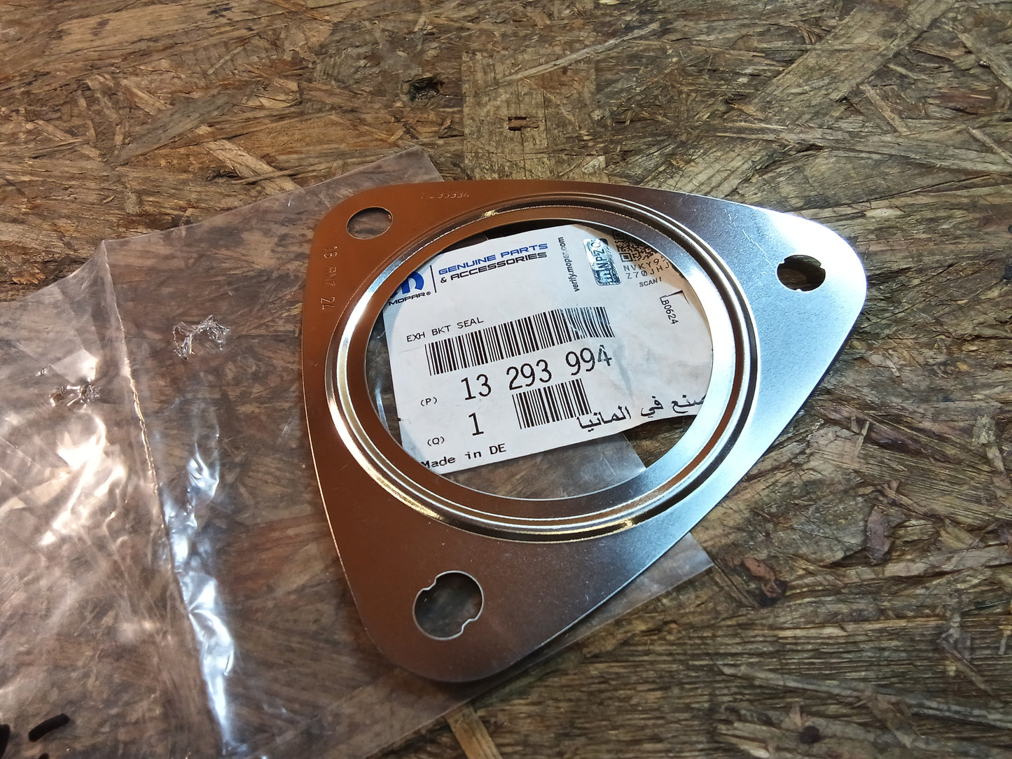 Astra K Dichtung Auspuff original Genuine Parts NEU
