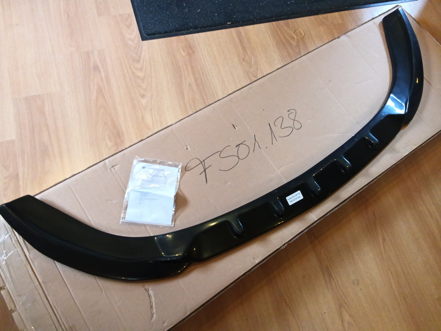 Oneway Frontspoiler passend für Mercedes Vito W447 2014- - Schwarz glänzend