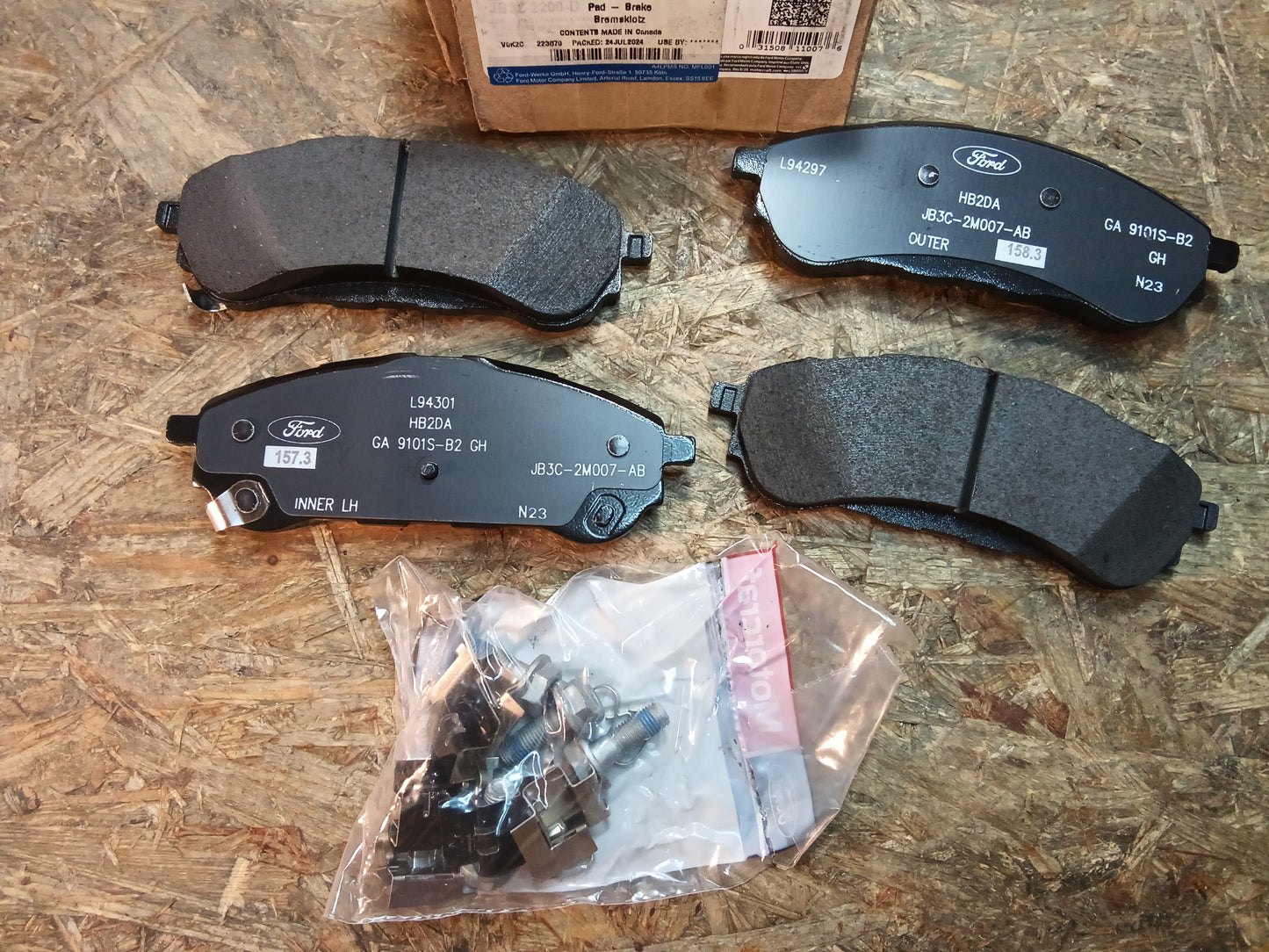 Ford Ranger 2.2TDCi Bremsklötze original Ford NEU