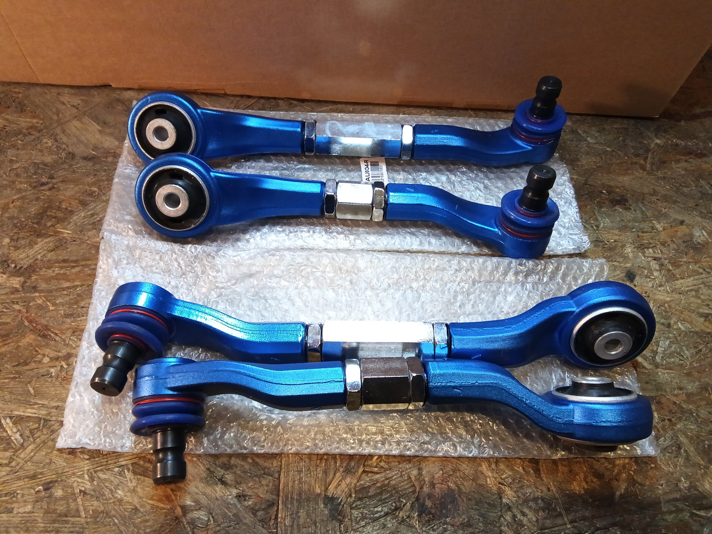 TA Technix Zugstreben Set mit Sturzverstellung Vorderachse passend für Audi A6 (4F), A8 (4E)/ VW Phaeton (3D)