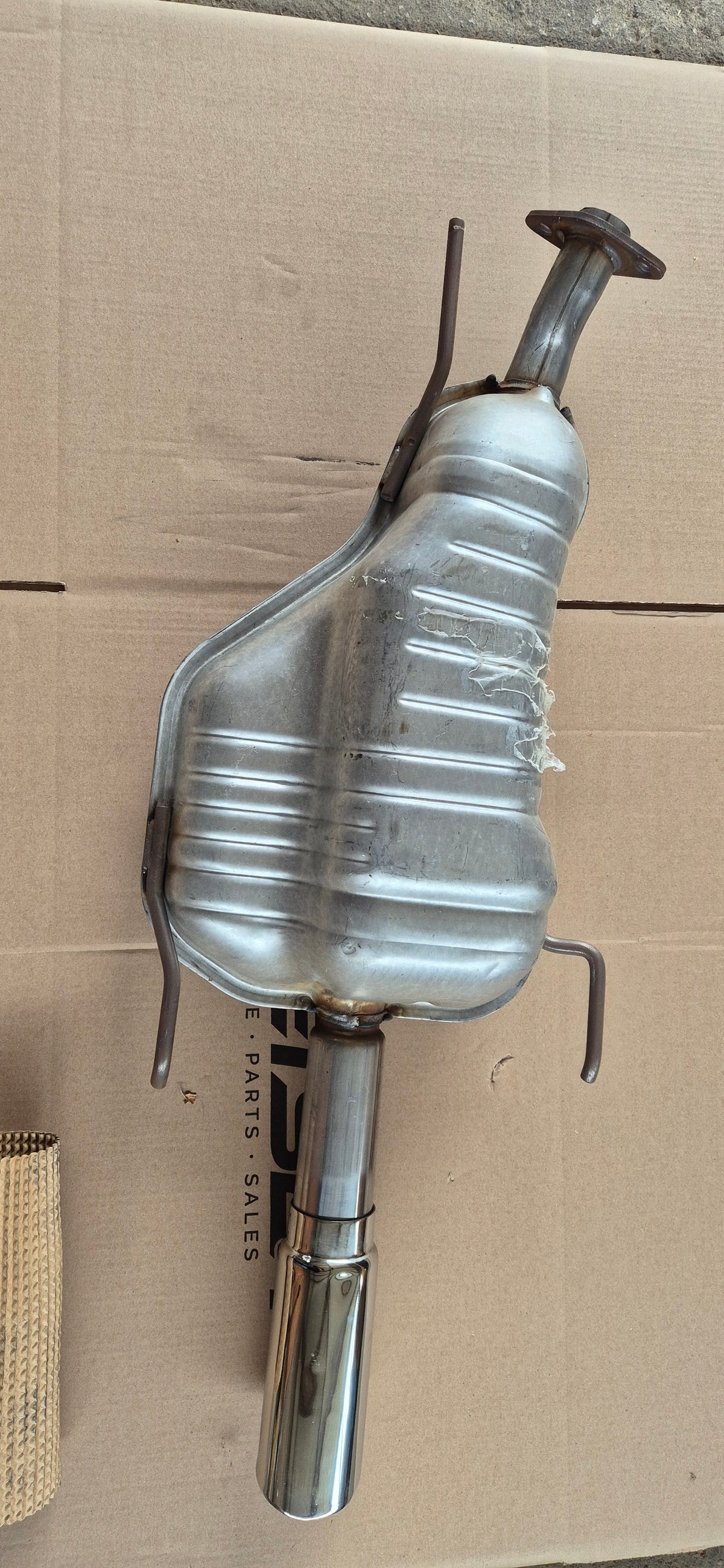 Endschalldämpfer, Astra, Original GM Neu