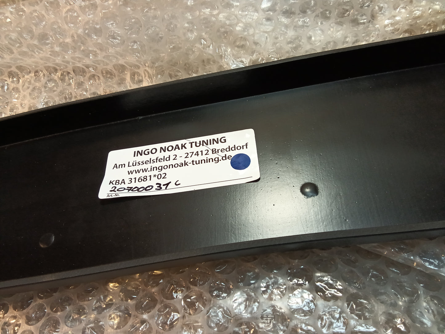 CUP Frontspoilerlippe ABS Mini Cooper R56 Ab Bj.: 2006-14 Schwarz Matt