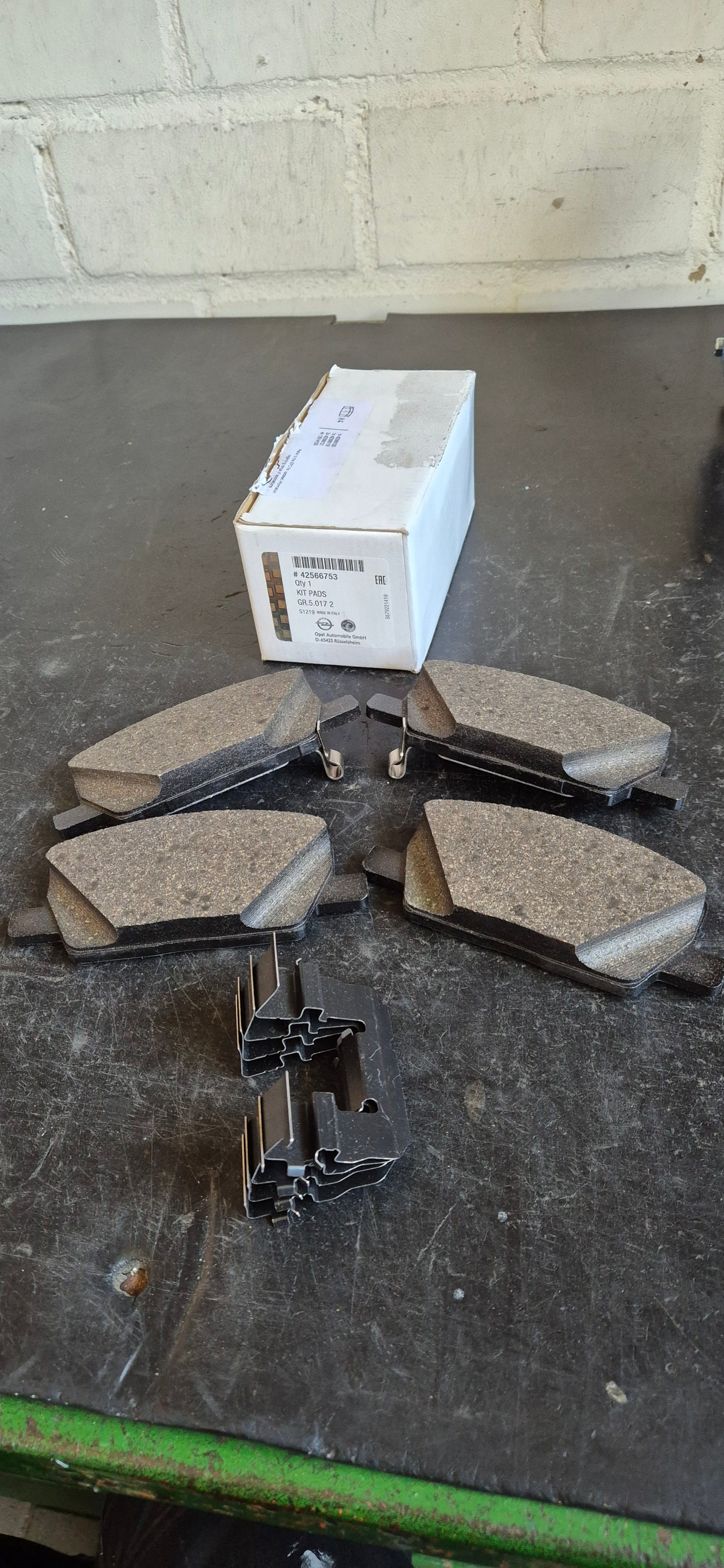 Bremsbeläge Mokka X vorne Original GM Neu