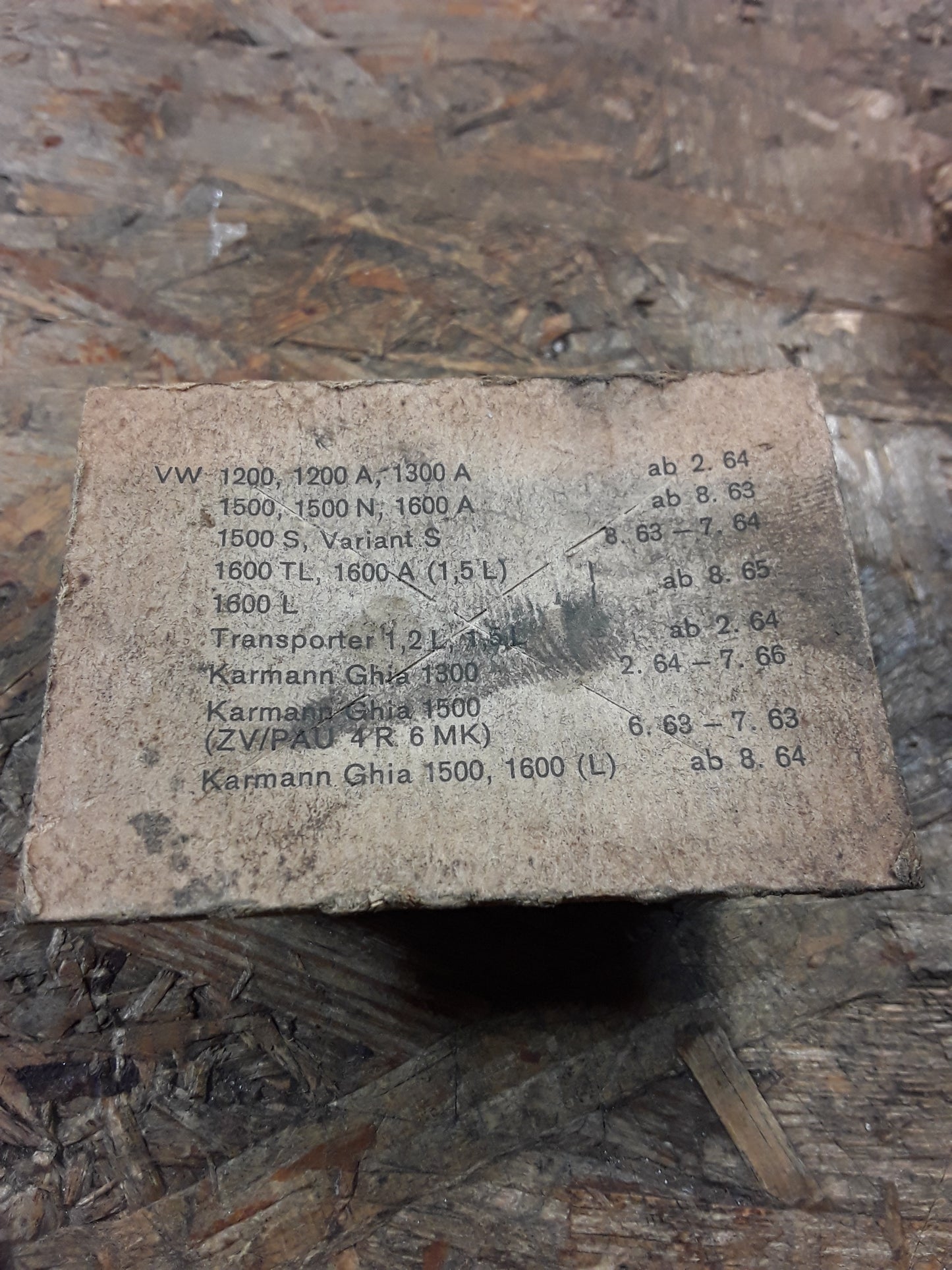 VW Kontaktsatz Zündverteiler original Bosch NEU