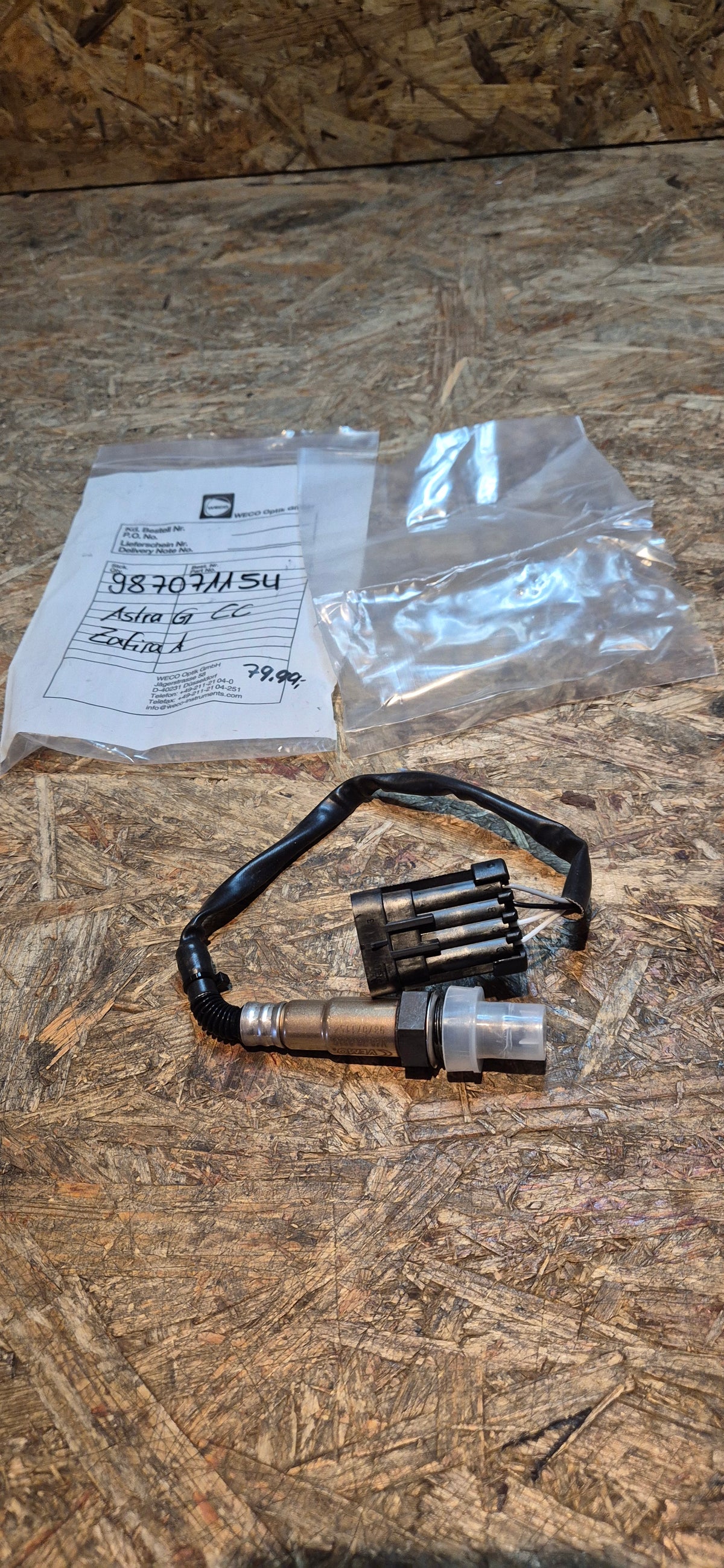 Sauerstoffsensor, Astra,Zafira, Original Neu