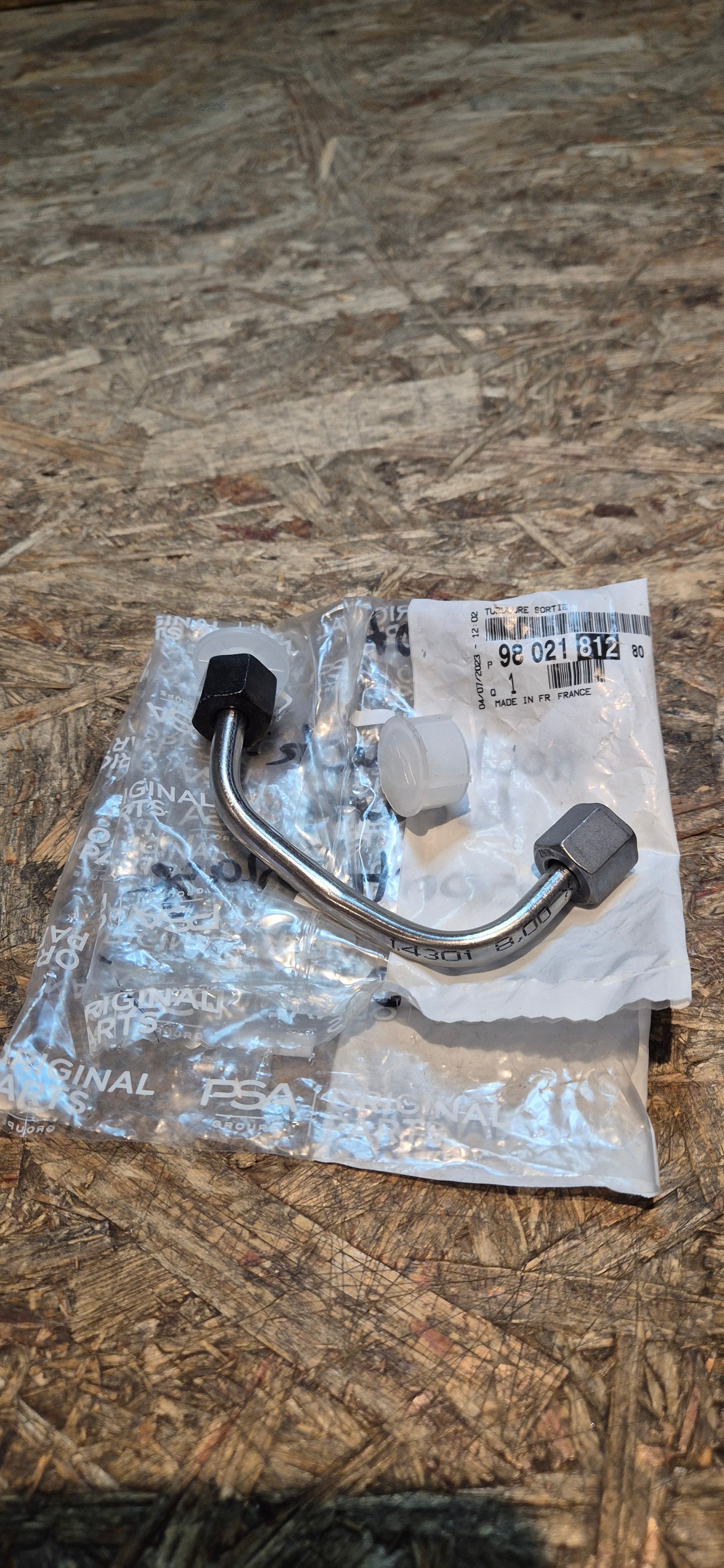 Hochdruckleitung Einspritzanlage, Opel,Citroen,Peugeot, Original Neu