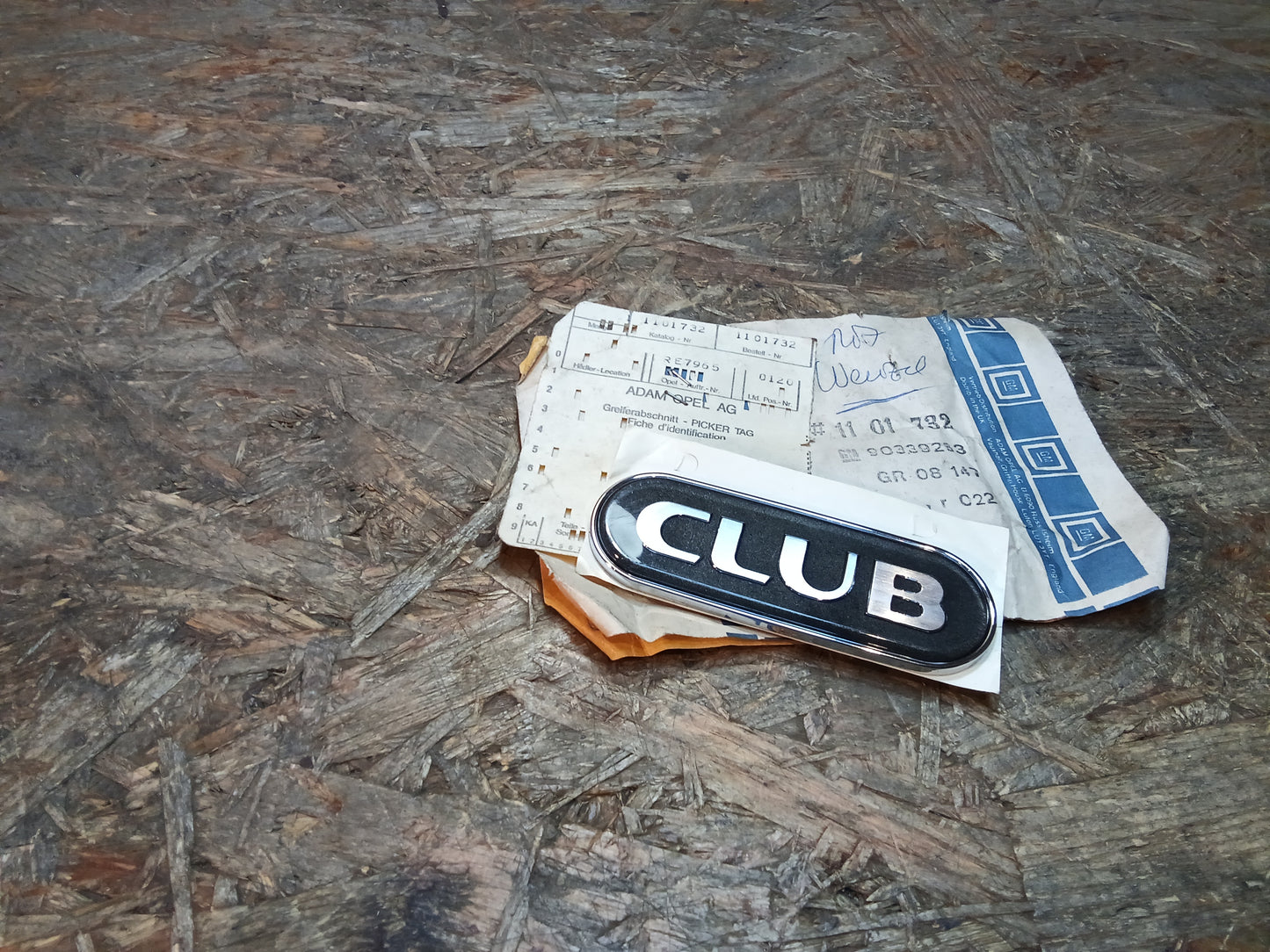 Omega A Schriftzug Emblem hinten original GM NEU