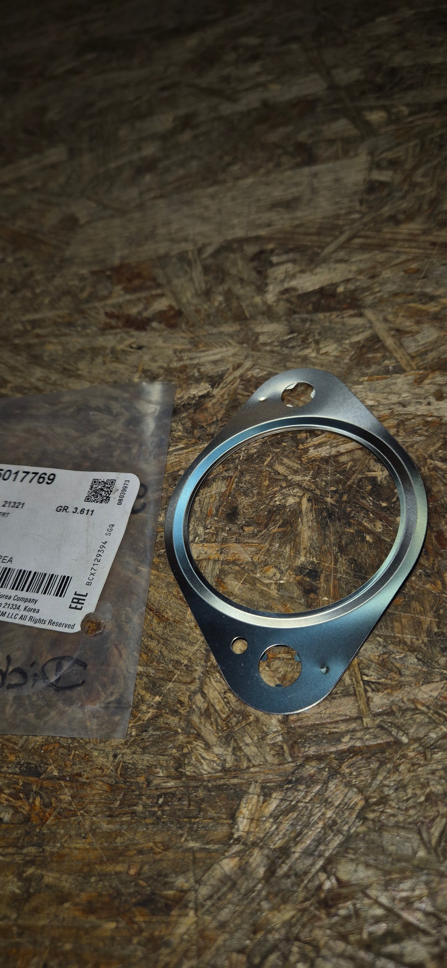 Dichtung Auspuff, Chevrolet, Original GM Neu