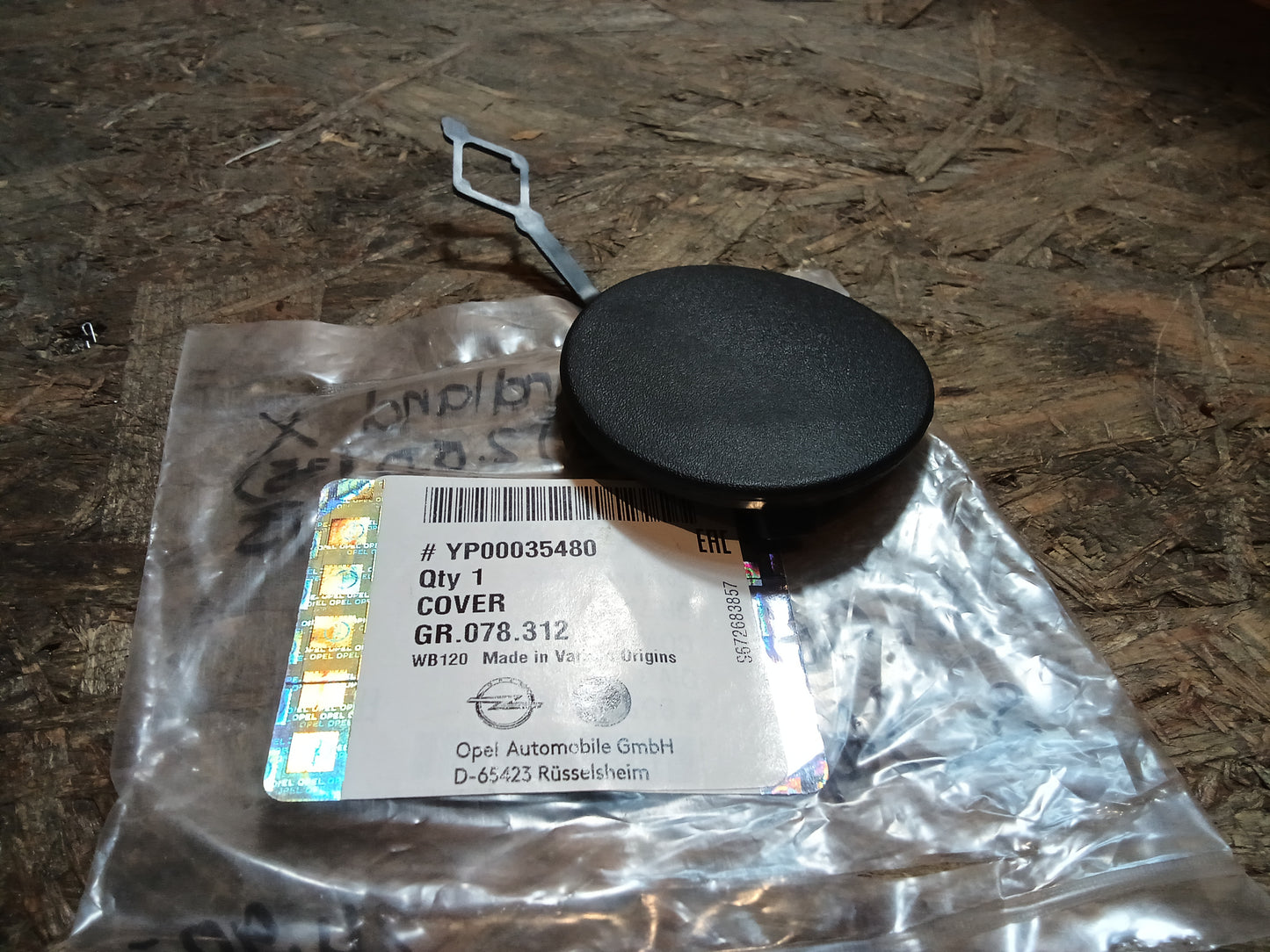 Opel Gandland X (A18)2.0D (75) 130KW / 177PS Klappe für Abschlepphaken original GM NEU