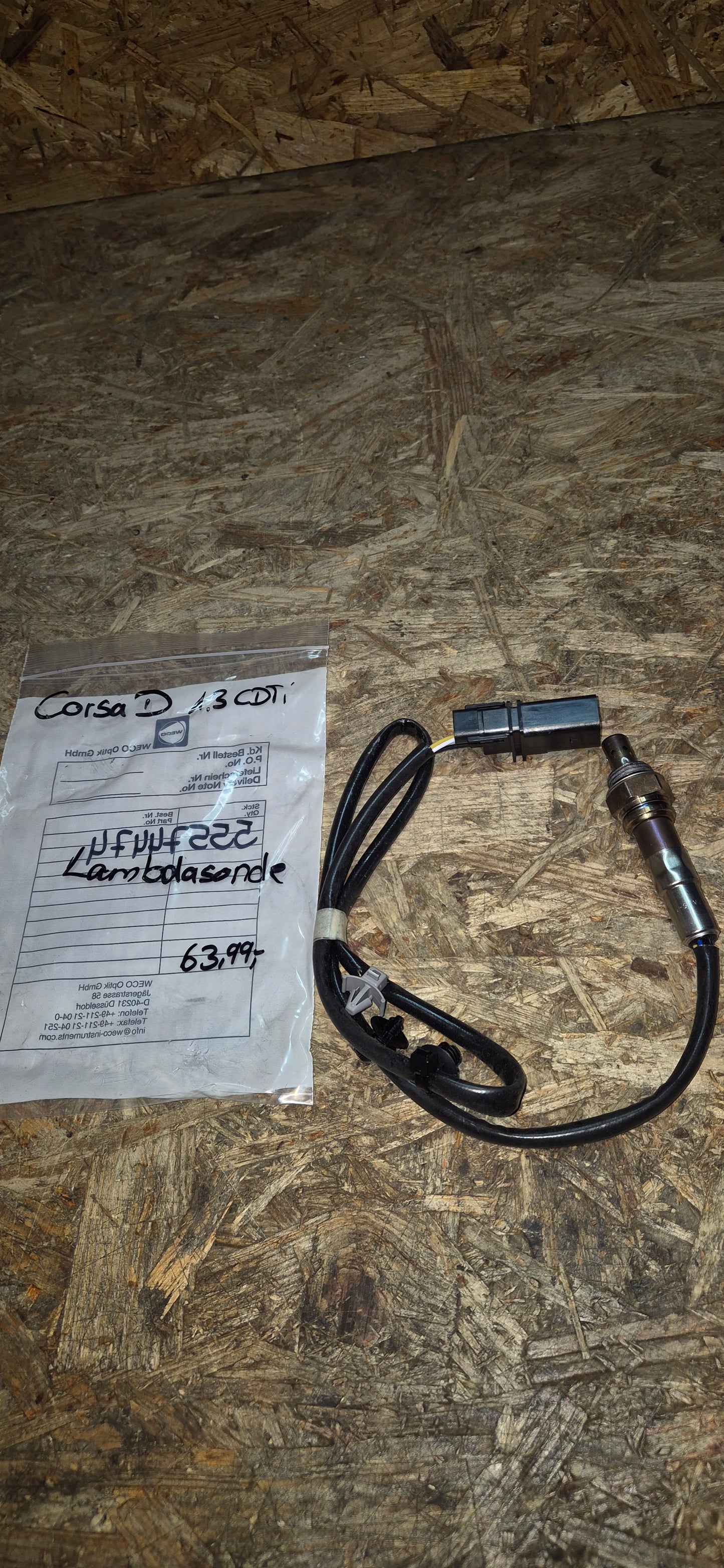Lambdasonde, Corsa, Original Neu