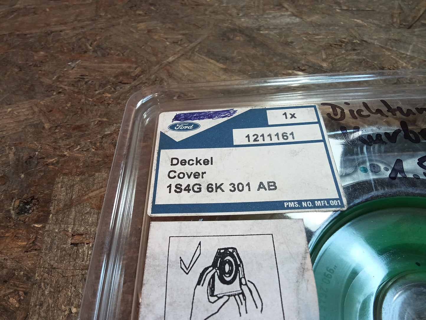 Ford Dichtung Kurbelwelle 1.5/1.6 original Ford NEU