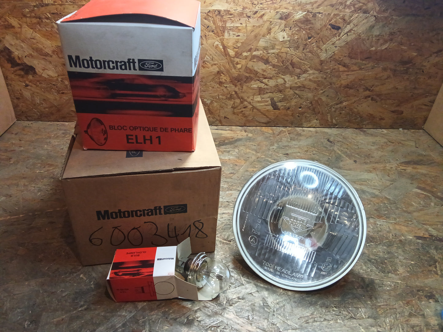 Ford Transit MK1 Scheinwerfer rechts / links original Motorcraft NEU