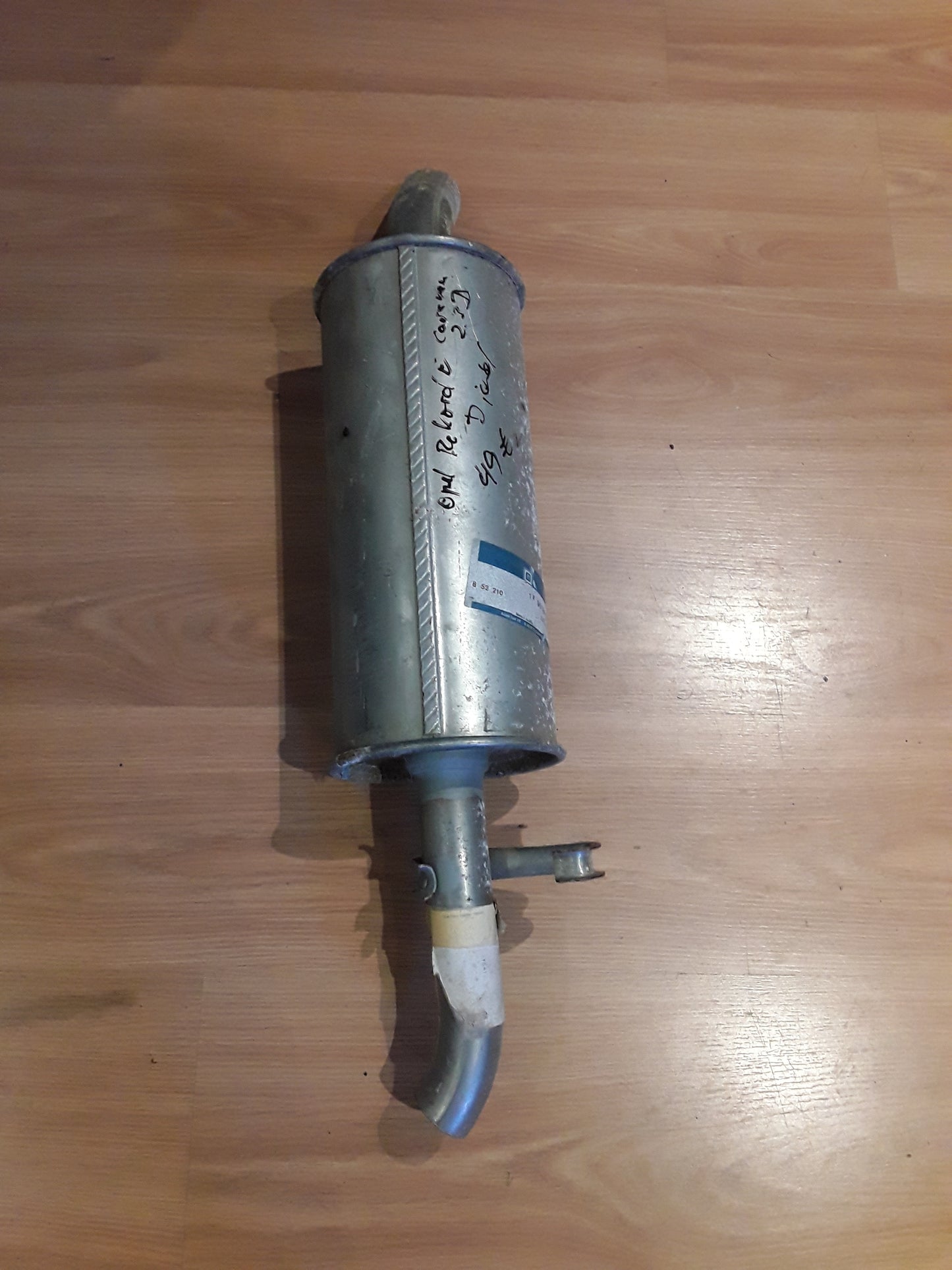 Opel Rekord E Caravan 2.3D Diesel Endtopf original GM NEU