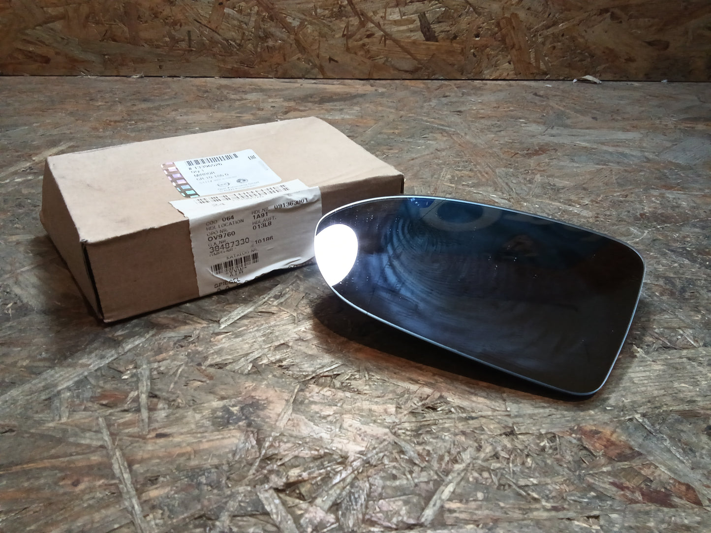 Opel Astra K Insignia B Außenspiegelglas links original GM NEU