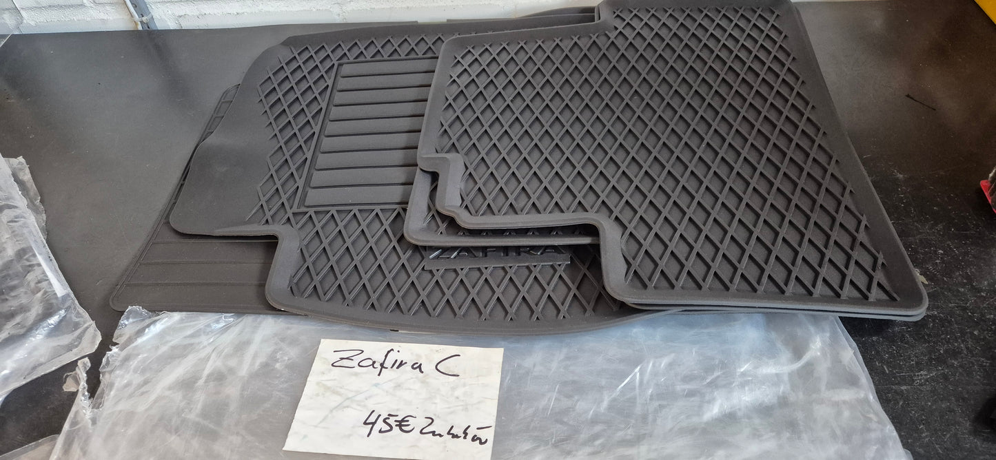 Gummimatten Zafira Satz 4-teilig Original GM Neu