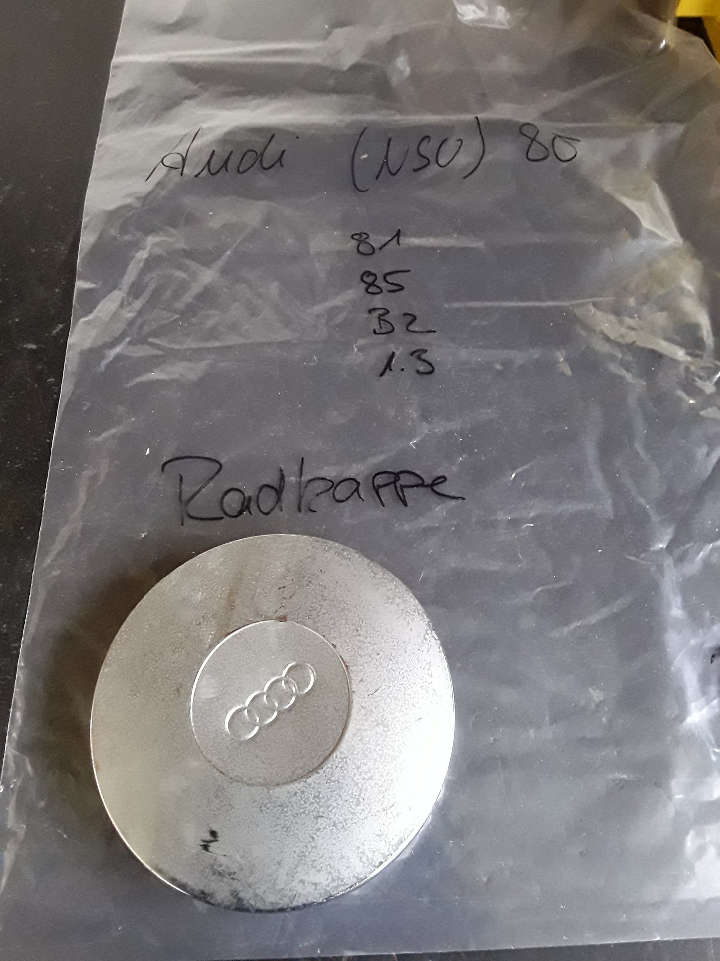 Original Audi (NSU) 80, 81, 85, B2 1.3 Nabendeckel NEU aus Altbestand