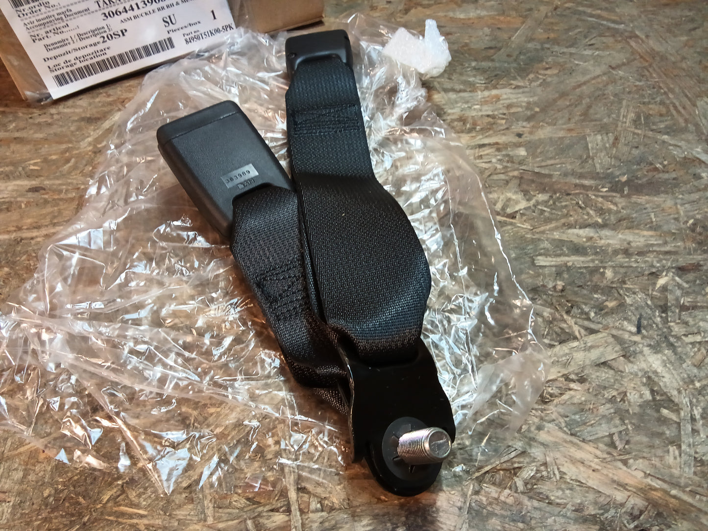 Agila B (ca. BJ 08-10) Sicherheitsgurt hinten links und rechts NEU