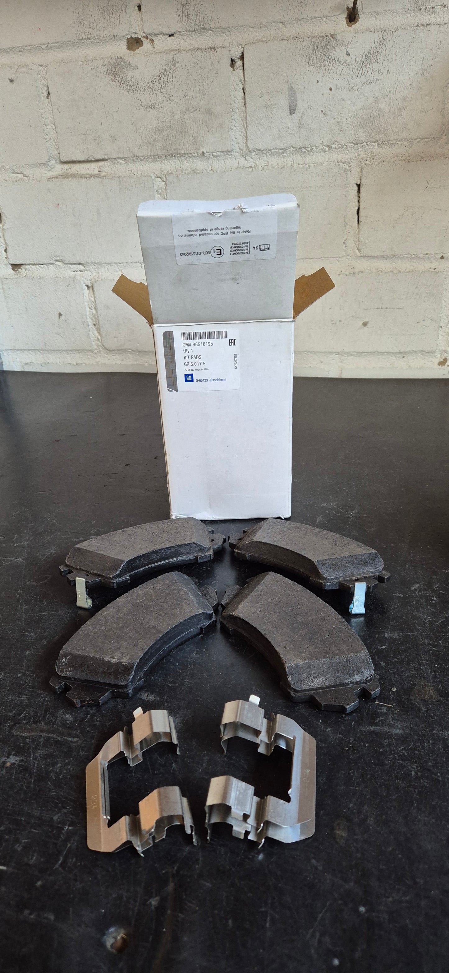 Bremsbeläge Zafira C vorne Original GM Neu