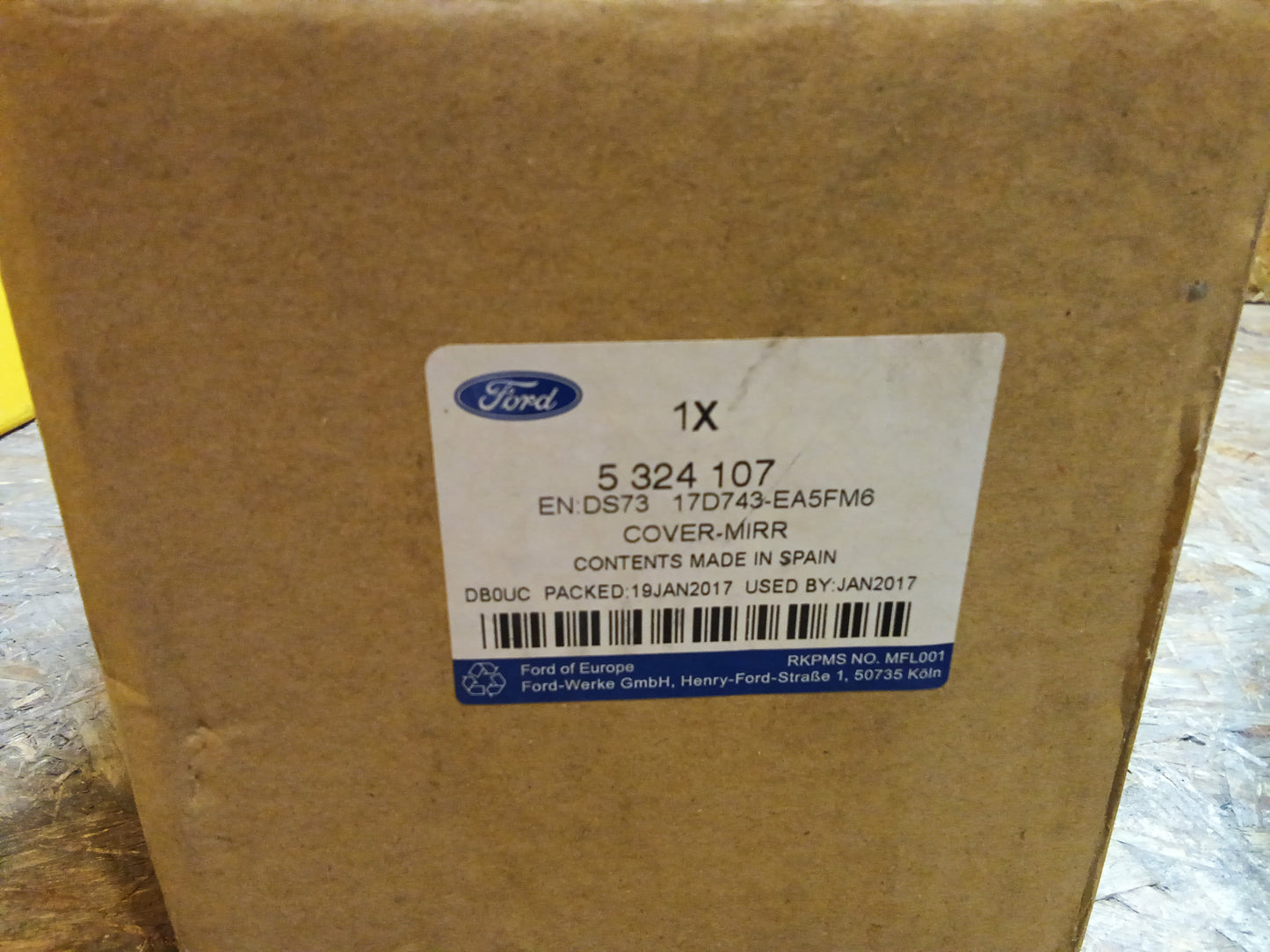 Ford Mondeo MK5 Spiegelabdeckung links (mit kleinem Kratzer) original Ford NEU