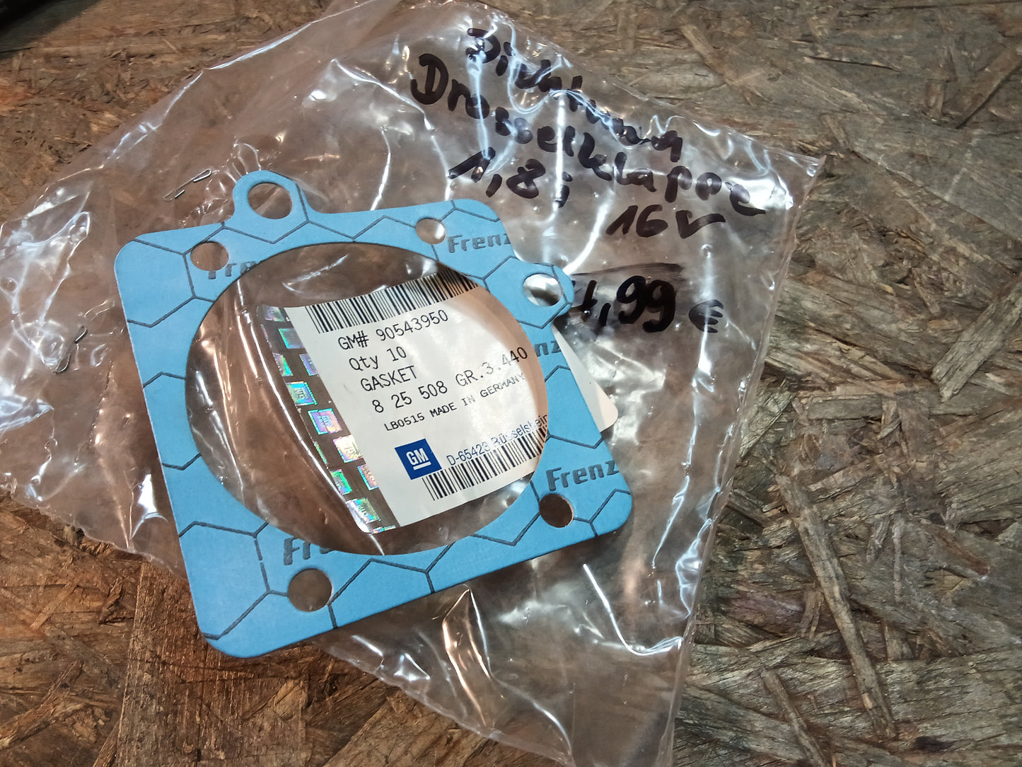 Astra G Meriva Signum Vectra Dichtung Drosselklappe 1.8i 16V original GM NEU