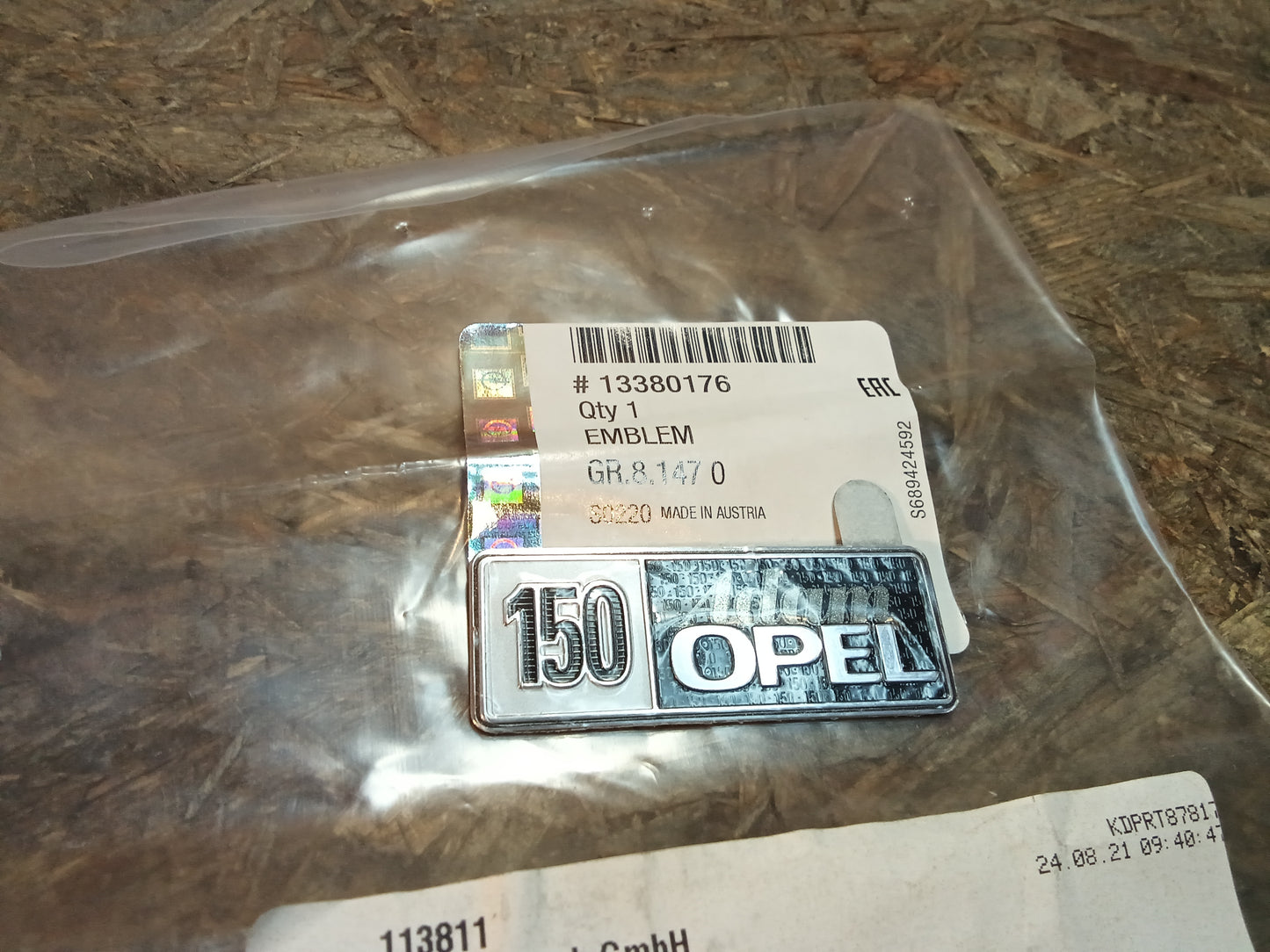 Astra J Corsa D Insignia A Emblem original GM NEU