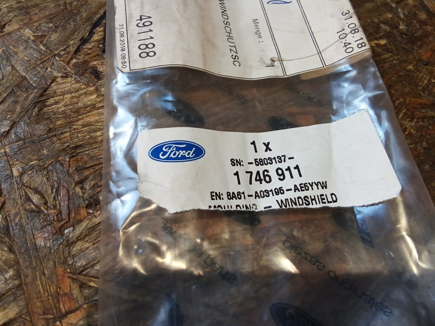 Ford Fiesta VI Zierleiste Windschutzscheibe original Ford NEU