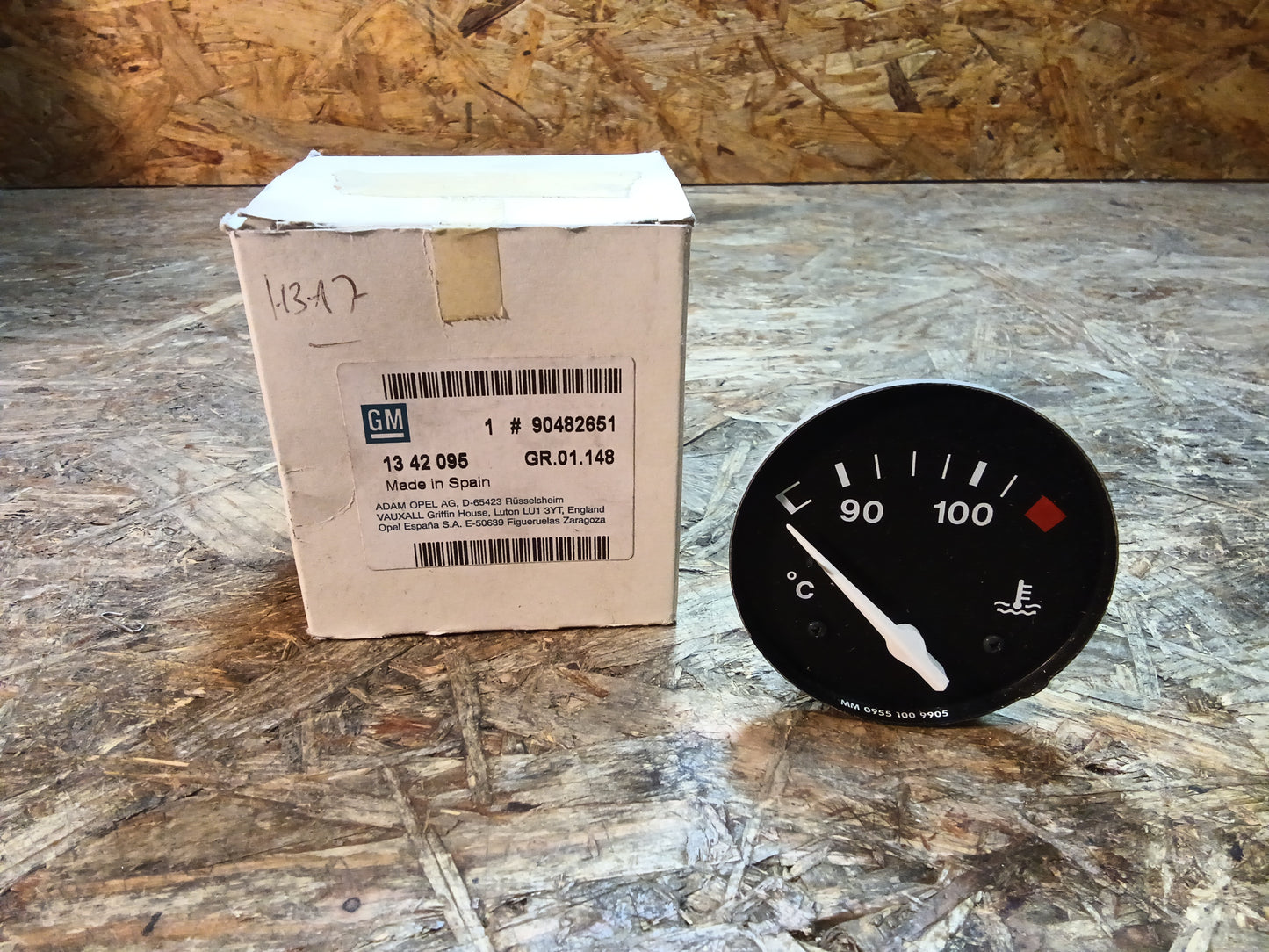 Corsa B Temperaturanzeige original GM NEU