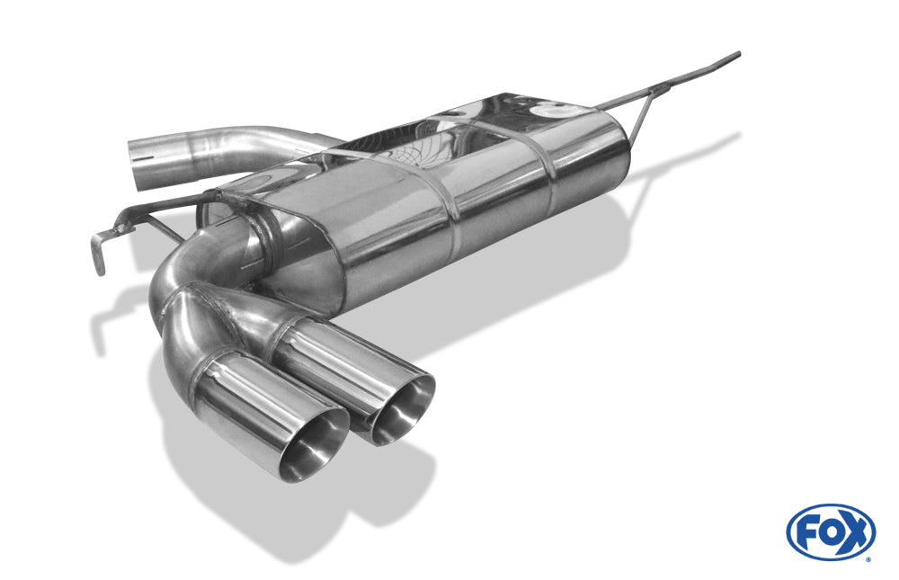 VW Golf V GTI/ GTD Endschalldämpfer - 2x76 Typ 25