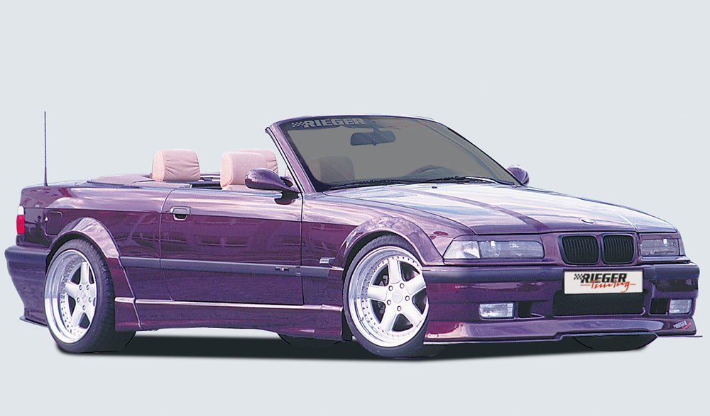 BMW 3er E36 Rieger Scheinwerferblenden Cabrio, Coupé NICHT GEEIGNET für XENONSCHEINWERFER !!! ABS,
inkl. Gutachten, Montagezubehör