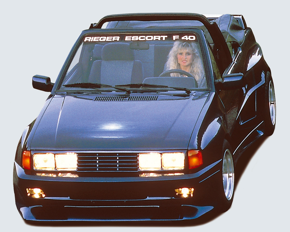Ford Escort 3 Rieger Seitenteil Breitbau II rechts, hinten, GFK