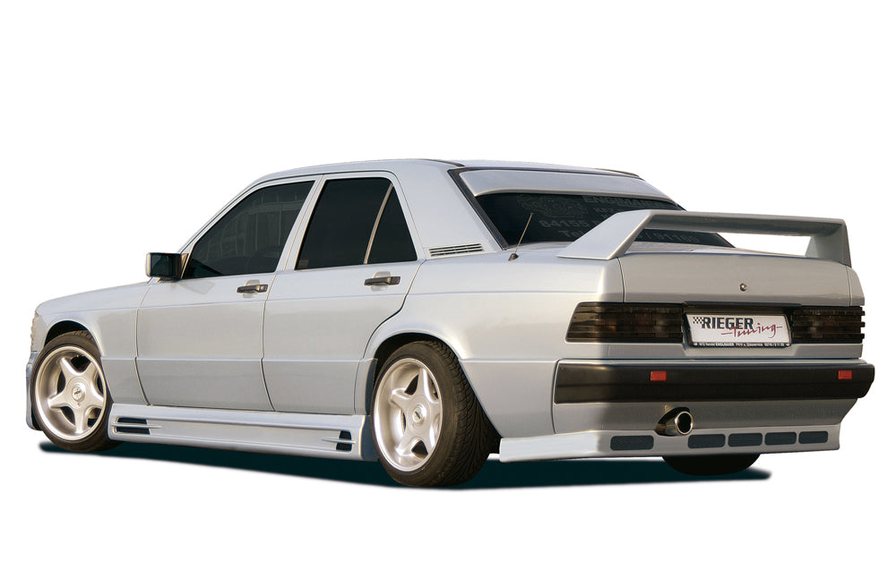 Mercedes 190 (W201) Rieger Heckflügel ABS,
inkl. Gutachten, Montagezubehör