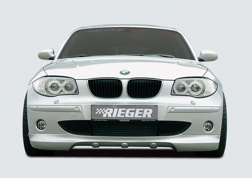 BMW 1er E87 (187 / 1K2/1K4) Rieger Spoilerlippe nicht M-Technik, nicht Facelift nur -03.07 flache Version, ABS,
inkl. Montagezubehör, ABE