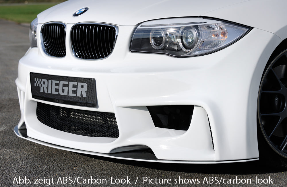 BMW 1er E81 (187/1K2/1K4) Rieger Spoilerschwert für Spoilerstoßstange 35030/31/32/33/41/43 für Spoilerstoßstange, ABS,
inkl. Montagezubehör, ABE