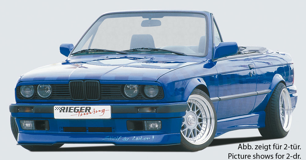 BMW 3er E30 Rieger Seitenschweller rechts, ABS,
Gutachten, Montagezubehör, Aluwinkelleisten